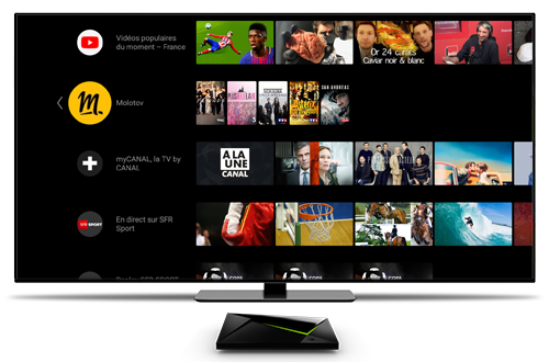 Android-TV Oreo sur Shield TV