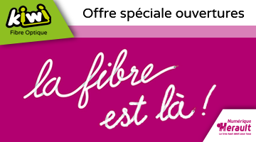 HÉRAULT : la Fibre est là avec Kiwi ! 1