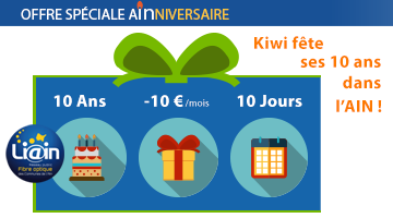 Kiwi fête ses 10 ans dans l'AIN