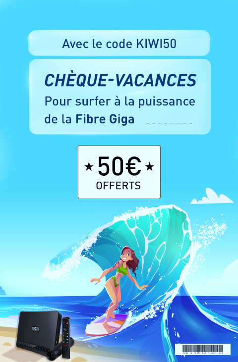 OFFRE SPECIALE Kiwi Fibre Optique